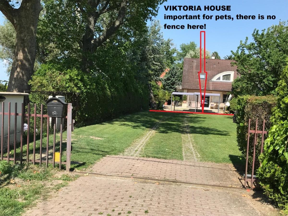 Вилла Viktoria House Балатонсарсо Экстерьер фото